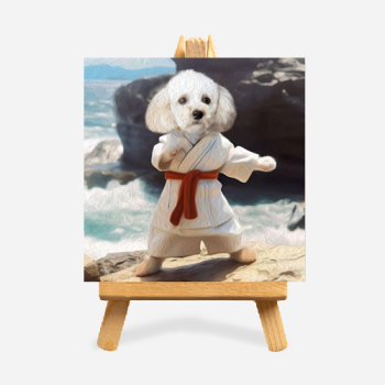 미니캔버스+이젤set_체력단련